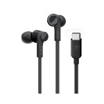 USB C-Type In-Ear Wired Headphone Black