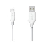 PowerLine+ Data Sync Micro USB Charging Cable White