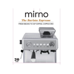 Mirno Espresso Coffee Machine Barista 20 Bar