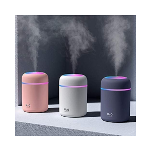 Colorful Cool Mini Humidifier, USB Personal Desktop Humidifier for Bedroom,Office Room, Car,etc. Auto Shut-Off, 2 Mist Modes, Super Quiet.