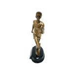 Electroplated Running Sculpture Gold