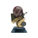 Cricket Sculpture Batsman Trophy