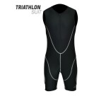 Men Triathlon Tri Suit Compression Running Swimming Cycling Skin Tight Padded