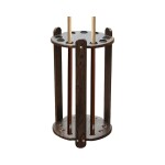 9 Pool Cue Rack, Ball Cue Stand Rack -Round, Billiard Stick Stand | MF-0726