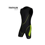 Men Triathlon Tri Suit Compression Running Swimming Cycling Skin Tight Padded