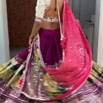 PRINTED LEHENGA CHOLI - LS 012