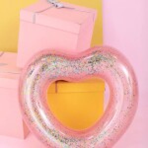 Heart Shaped Inflatable Swim Rings