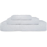 Supreme Quality Towels, Premium 100% Cotton, Ultra Soft, Highly Absorbent, Luxurious 3-piece Hand, Bath & Face Towel, 550gsm, White