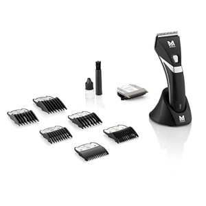 Moser KUNO Premium Professional Cordless Hair Clipper with attachment combs and Bending Blade (1887-0150)