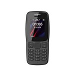 Nokia 106(2018) Feature Phone,Dual Sim,1.80" Display,4 MB RAM,FM Radio-Dark Grey