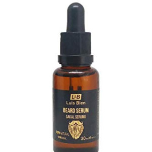 Luis Bien 100% Natural Beard Serum (30ml)- Beard Growth, Fuller & Thicker, Rich in Essential Nutrients, Easy To Apply