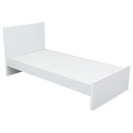 Galaxy Design Wooden Single Bed With Headboard White Colour Size ( L X W X H ) 190 X 90 X 70 cm Model - Gdf-19090.