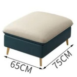 Western Style Sponge Cushion Leisure L shaped Corner Fabric Sofa Velvet (left, Black/Beige)