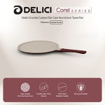 DELICI DGDN TP27M Granite Coated Die-Cast Aluminum Non-Stick Tawa Pan