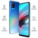 OPPO A54 Dual SIM Smartphone 128GB 4GB RAM 18W Fast Charge 6.51 '' Display AI Beautification Camera 4G LTE Android Mobile Phone Unlocked (UAE Version) -Starry Blue