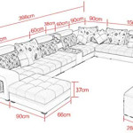Living Room Sofa - Sofa set - Fashion Fabric Sofa - Combination Set - Cafe Hotel Furniture - Simple Leisure Sofa (red)
