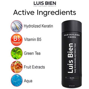 Luis Bien Hair Building Fibers (Black)