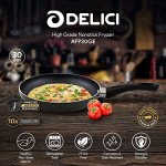 DELICI ATP24GE Dark spatter Coating Aluminium Non-Stick Tawa Pan