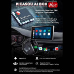 LSILDAN Carplay IOS Android Auto Ai Box Car Multimedia Player 4+64G Audio Navigation for Mercedes