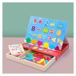 Magnetic Puzzle Toys for Kids - Educational Toys Magnetic Jigsaw Puzzles Box,Kids Imagination Play.Mix and Match Costume Dress Up Game