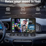 CarlinKit CarPlay AI Box Plus-2023 Newest-with Netflix & YouTube CarPlay Car from 2017 to Now,4+64GB with SIM TF Card Port,Google Play,Spotify