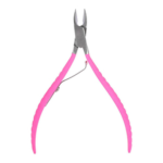 Sonew Stainless Steel Nail Cuticle Nipper, Pink/Silver