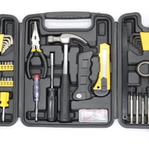 142 Piece Handtool Sets Household Repair Tool Kit with Carry Case