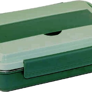 Leak Proof Versatile 4-Compartment Lunch Box with Removable Divider, Green