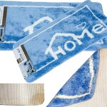 Non Slip Door Mat, Blue