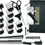 Wahl Haircut & Beard Grooming Kit, Rechargeable Hair Clipper, 12 Comb Attachments, Detachable And Rinsable Blades, 09639-827