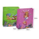 PAPER GIFT BAG 3D 12PCS SET SIZE 26X10X32CM