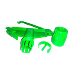 Heavy Duty Clip Lock Head Mop Handle, 30 Piece, Green