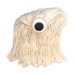 Cotton Water Absorption Mop Head, 5 Piece, White