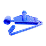 Heavy Duty Clip Lock Head Mop Handle, 30 Piece, Blue