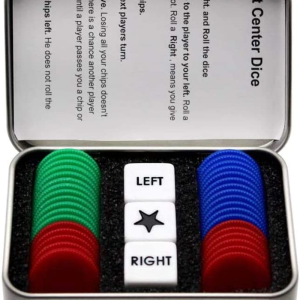 Left Centre Right Dice Game BOX