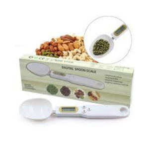 Digital Kitchen Spoon Scale | Electronic Spoon Scale for Weighing Food, Water, Powder, Liquid