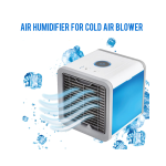 Arctic Air Personal Space Cooler,Portable Air Conditioner,Humidifier and Purifier,Desktop Cooling Fan with 3 Speeds and