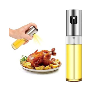 Oil Spray Bottle Pump for Oil-Control Kitchen Olive Oil-Sprayer 100ml Pot Bottle Dispenser Gadget Cooking Tools For BBQ,Baking,Frying,Salad