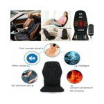 Massage Full Size Seat Topper Back And Neck Massager With Soothing Heat Function