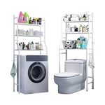 In-House Storage Metal Rack 3-Layer, Use Shower, Toilet, Bathroom & Washing Machine Storage Rack