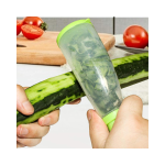 Potato Vegetable Peeler with Skin Storage Container for Kitchen, Good Grip & Durable Peeling Tool, Ergonomic Peeler