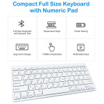 76 Key Arabic Language Wireless Bluetooth Keyboard