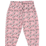Luqu 2 Piece Toddler Kids Cotton Pyjama Set Sleepwear, Short Sleeve T-Shirt, White Eyes
