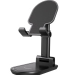 C85 Mini Foldable Desktop Holder Black