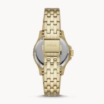 Men's FB-01 Round Shape Stainless Steel Analog Wrist Watch 36 mm - Gold - ES4746