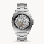 Men's Stainless Steel Chronograph Wrist Watch BQ2425 - 45 mm -Silver