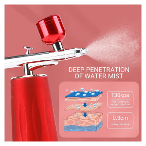 Water Face Steamer,Moisturizing Skin Care Spray Mister,Usb Rechargeable