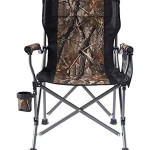 Folding Camping Chair With Cup Holder And Pocket 90cm