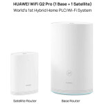 WS5280 (1 Base + 1 Satellite) Whole Home Mesh Wi-Fi, White