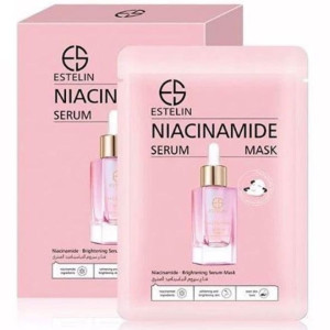 Niacinamide Brightening Serum Sheet Mask 10pcs 25ml